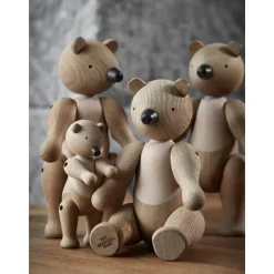 Figura Decorativa De Madera De Roble Bar