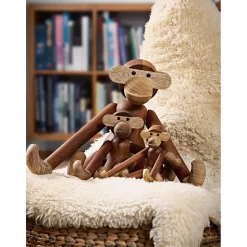 Figura Decorativa De Madera De Teca Affe