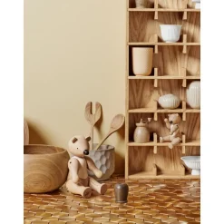 Figura Decorativa De Madera De Roble Bar