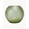 Jarron Artesanal Con Relieves Hobnail