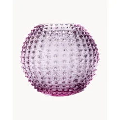 Jarron Artesanal Con Relieves Hobnail