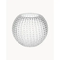 Jarron Artesanal Con Relieves Hobnail
