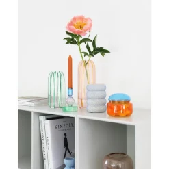 Jarron Artesanal De Vidrio Sweep