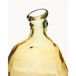 Jarron Botella De Vidrio Reciclado Dina