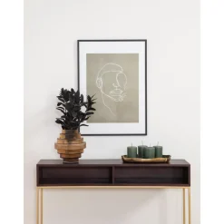 Jarron De Diseno Rilla, 24 Cm