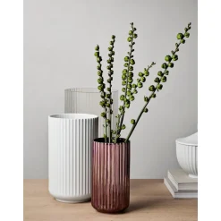 Jarron De Porcelana Lyngby, 25 Cm