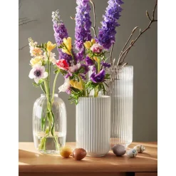 Jarron De Porcelana Lyngby, 25 Cm