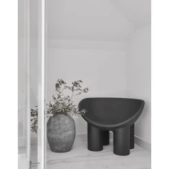 Jarron De Suelo De Cemento Rustik