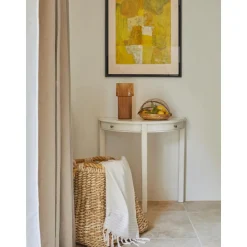 Jarron De Vidrio Acanalado Lija