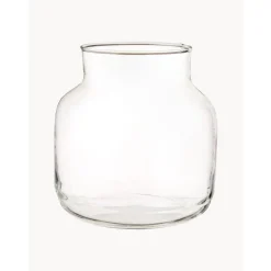 Jarron De Vidrio Reciclado Soplado Artesanalmente Dona