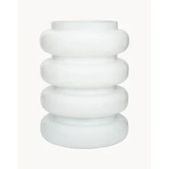 Jarron De Vidrio Reciclado De Diseno Bulb