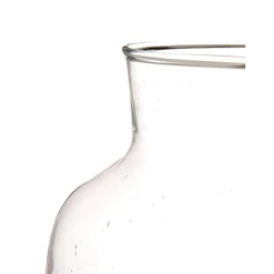 Jarron De Vidrio Reciclado Soplado Artesanalmente Dona