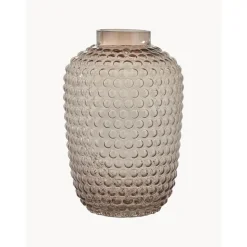 Jarron De Vidrio Soplado Artesanalmente Dorinia