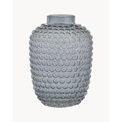 Jarron De Vidrio Soplado Artesanalmente Dorinia