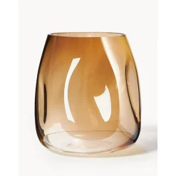 Jarron De Vidrio Soplado Artesanalmente Luster