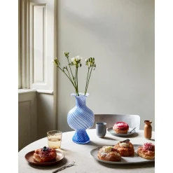 Jarron De Vidrio Soplado Artesanalmente Mella