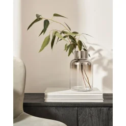 Jarron De Vidrio Soplado Artesanalmente Uma