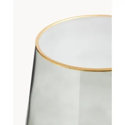 Jarron De Vidrio Soplado Artesanalmente Joyce