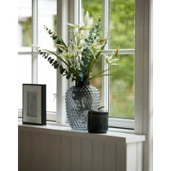 Jarron De Vidrio Soplado Artesanalmente Dorinia