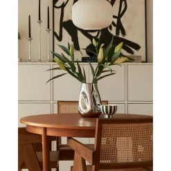 Jarron De Vidrio Soplado Artesanalmente Mirror