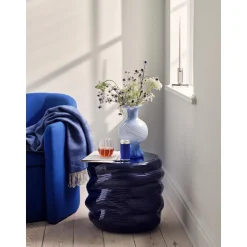 Jarron De Vidrio Soplado Artesanalmente Mella