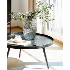 Jarron De Vidrio Soplado Artesanalmente Dorinia