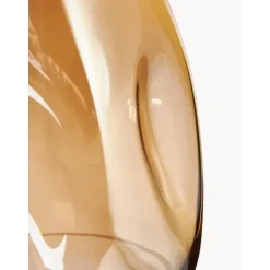 Jarron De Vidrio Soplado Artesanalmente Luster