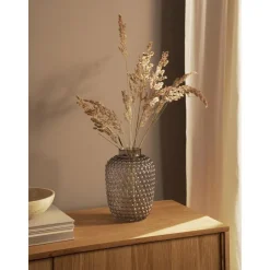 Jarron De Vidrio Soplado Artesanalmente Dorinia