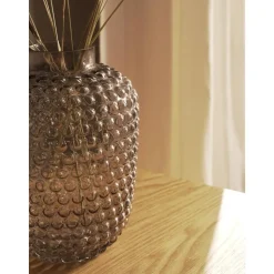 Jarron De Vidrio Soplado Artesanalmente Dorinia