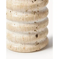 Jarron Decorativo De Travertino Cleighton