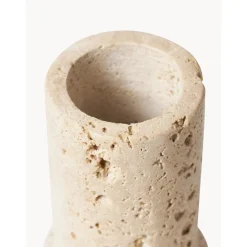 Jarron Pequeno Decorativo De Travertino Cleighton