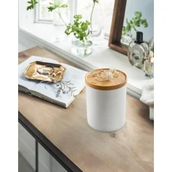 Joyero Con Tapadera De Madera Tosca, 5 Niveles