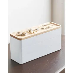 Joyero Con Tapadera Rin, 3 Niveles