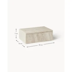 Joyero De Marmol Travertino Venice