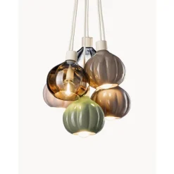 Lampara De Techo Artesanal Cluster Afoxe