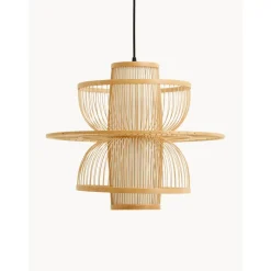 Lampara De Techo Artesanal De Bambu Sigyn