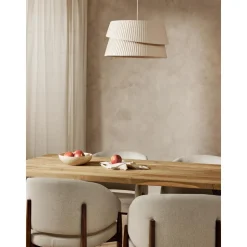 Lampara De Techo Con Pantala Asimetrica Nyla