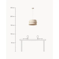 Lampara De Techo Con Pantala Asimetrica Nyla