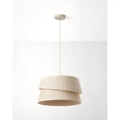 Lampara De Techo Con Pantala Asimetrica Nyla