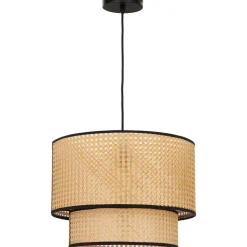 Lampara De Techo Con Tejido Vienes Vienna