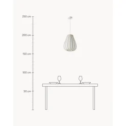 Lampara De Techo De Bambu Salma