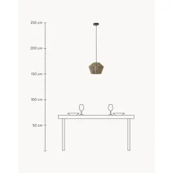 Lampara De Techo De Canamo Mira