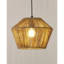 Lampara De Techo De Canamo Mira