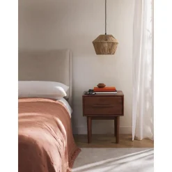 Lampara De Techo De Canamo Mira