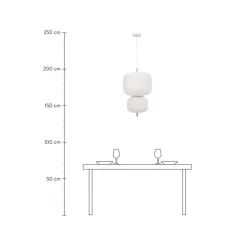 Lampara De Techo De Diseno Misaki