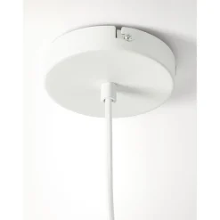 Lampara De Techo De Fibras Naturales Milani