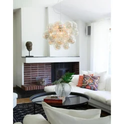 Lampara De Techo De Vidrio Gross Grande