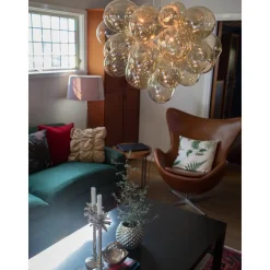 Lampara De Techo De Vidrio Gross Grande