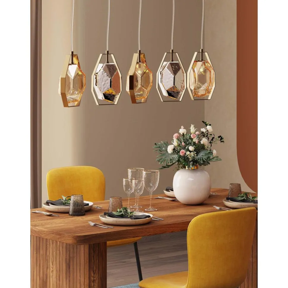 Lampara De Techo Diamond Fever