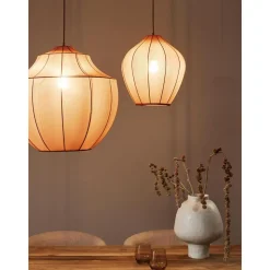 Lampara De Techo En Tejido Malla Beau